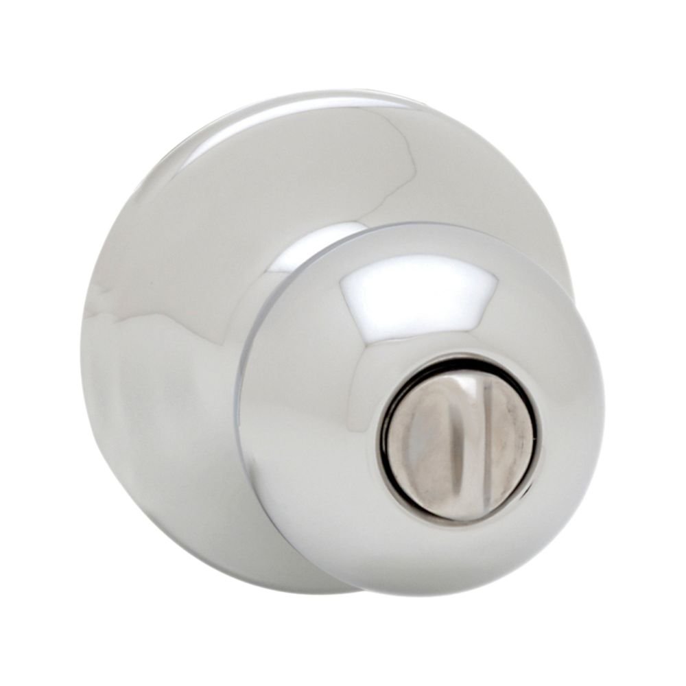 Kwikset Polo Bed Bath Knob in Polished Chrome New Free Shipping | eBay