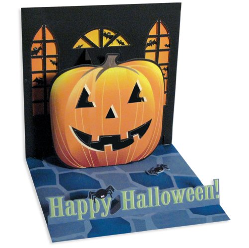 Jack-o-lantern Pop up Halloween Card