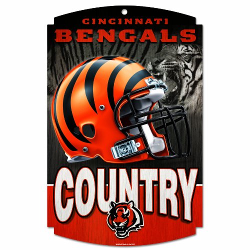 Cincinnati Bengals Wood Signs