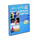  Rite in the Rain All-Weather White Copier Paper - 200 Sheets (8 1/2 x 11 )