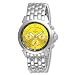 Invicta Men's II Collection Silver-Tone Yellow Dial Watch #4243