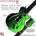 Fire Green WraptorSkinz Skin fits XBOX 360 & PS3 Guitar Hero III Les Paul Controller (GUITAR NOT INCLUDED)