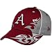 New Era Arkansas Razorbacks Youth Cardinal-Gray Team Ink Adjustable ...