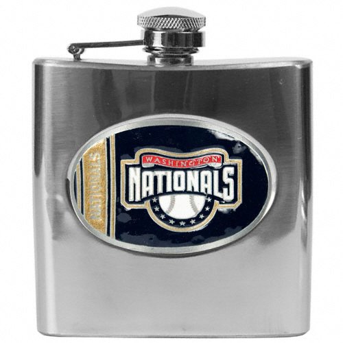 Washington Nationals 6 oz. Stainless Steel Flask