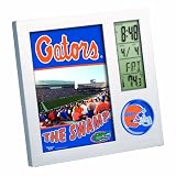 NCAA Florida Gators Digital Team Desk Clock Picture Frame