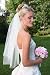 Ivory 2 Layer Cut Edge Elbow Length Wedding Veil