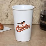 MLB Baltimore Orioles 10 oz. Ceramic Travel Mug
