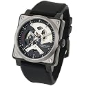 Stuhrling Original Men's Sportsman 'Raven Diablo' Automatic Watch #179A.331613