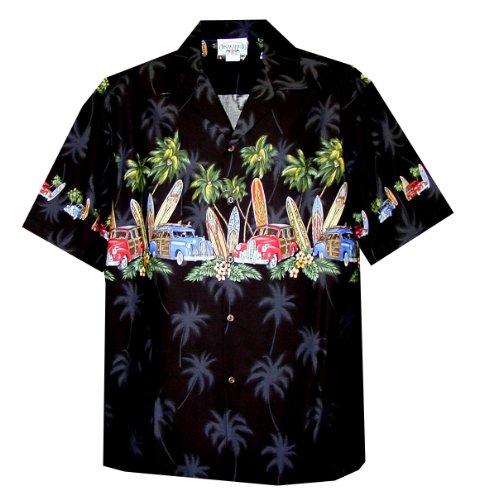 Pacific Legend Boys Old Time Woodie Surfboard Shirt