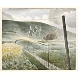The Long Man of Wilmington, by Eric Ravilious (Print On Demand)