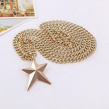 A-TT-121 Giuseppe Zanotti Limited Edition Gold Star Multilayer Necklace