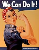 Rosie the Rivetor Tin Sign , 13x16