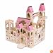 Melissa & Doug Deluxe Wooden Folding Princess Castle
