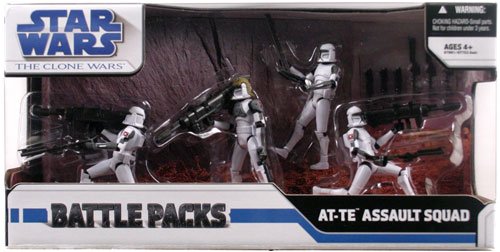Hasbro Star Wars Clone Wars - AT-TE Assault Squad
