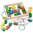 Lacing Beads in a Box