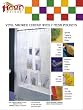 Vinyl Shower Curtain with 7 Mesh Pockets