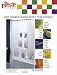 Vinyl Shower Curtain with 7 Mesh Pockets