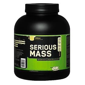 Optimum Nutrition Serious Mass Weight Gainer Vanilla 6lb
