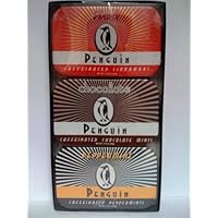 Penguin Caffeinated Mints 3 tin Sampler with Peppermint, Chocolate and Cinnamon Mints