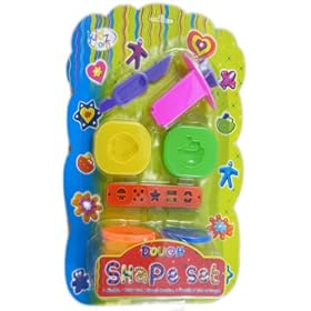 Dough Shape Set - Includes Activity Clay