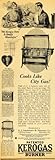 1928 Ad Kerogas Burner Stove Oven Lindemann Hoverson - Original Print Ad