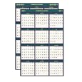 House of Doolittle Four Seasons 18 Months Reversible January 2010 to June 2011 Wall Planner, 24 x 37 Inch, Recycled (HOD390)