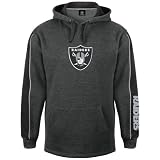 Reebok Oakland Raiders Black Cross My Heart Pullover Hoody Sweatshirt