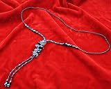 1pc Rare Faceted Crystal Gemstone Beads Dangle Long Chain Necklace Clothes Fashion Jewelry 28