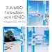 HENZO 3er Set Jumbo Fotoalbum - Insel + Schiff + Flugzeug - f�r bis zu 1800 Bilder - Jumboalbum - Album - Urlaubsalbum