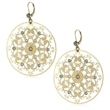 garnet silver earrings Liz Palacios Plumas Pacific 