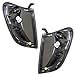 Brock Replacement Driver and Passenger Park Signal Side Marker Lights Lamps Compatible with 1997-2000 Pickup Truck 8161104060 8161004060
