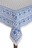 Tablecloth Barcelona Wt / bl 70'x108'