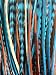 Sexy Sparkles 4"-6" Indian Blue Fashion Trend Feathers Hair Extension with 2 Crimp Beads