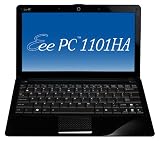 Asus Eee PC 1101HA 29,5 cm (11,6 Zoll) Netbook (Intel Atom Z520 1.3GHz, 1GB RAM, 160GB HDD,  XP Home) schwarz