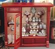 Reutter Porcelain Miniature Tea Shop Room Box Display