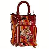 Ed Hardy - Ed Hardy Sara Red Stripe Travel Tote
