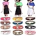 Sanwood Woman's Candy Color Bowknot PU Leather Waistband