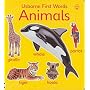 Animals Board Book (Usborne First Words Board Books)