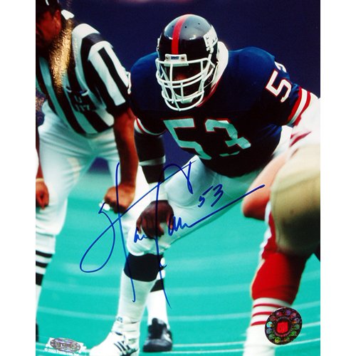 Steiner Sports NFL Harry Carson vs 49ers Autographed 8-by-10-Inch Photograph