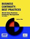 Business Continuity: Best Practices--World-Class Business Continuity Management, Second Edition