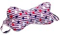 DogBones NeckBones Chiropractic Neck Pillow, Stars 'n' Stripes