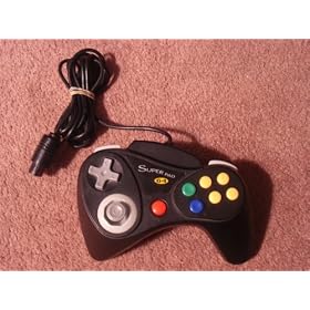 InterAct SuperPad 64 plus Controller for N64 - Black