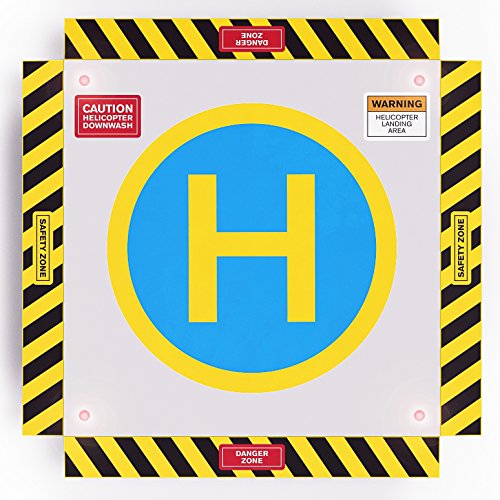 Remote Control Helicopter Landing Pad Complete Edition LED Lights