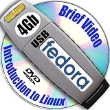 Fedora 16 on 4gb USB Stick Flash Drive and Complete 2-discs DVD Installation and Reference Set, Ed.2012