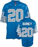 Lem Barney Blue Reebok NFL Premier 1970 Throwback Detroit Lions Jersey