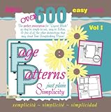 Page Patterns: Just Plain Simplicity (Volume 1)