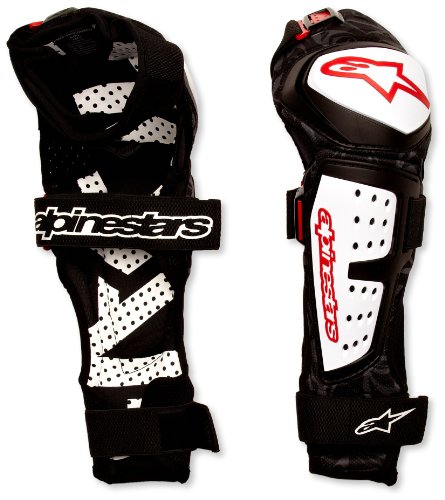 Alpinestars Moab Knee/Shin Guard, Large/X-Large, Black/White On Sale