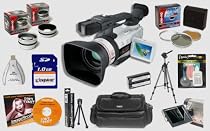 Canon GL2 Mini DV 3 CCD Camcorder & 1GB Pro Opteka Accessory Kit