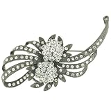 Ribbons Flower Pin Brooch
