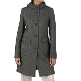 DKNY - DKNY Tweed Hooded Duffle Coat with Pockets, 12